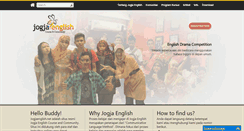 Desktop Screenshot of jogjaenglish.net