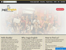 Tablet Screenshot of jogjaenglish.net